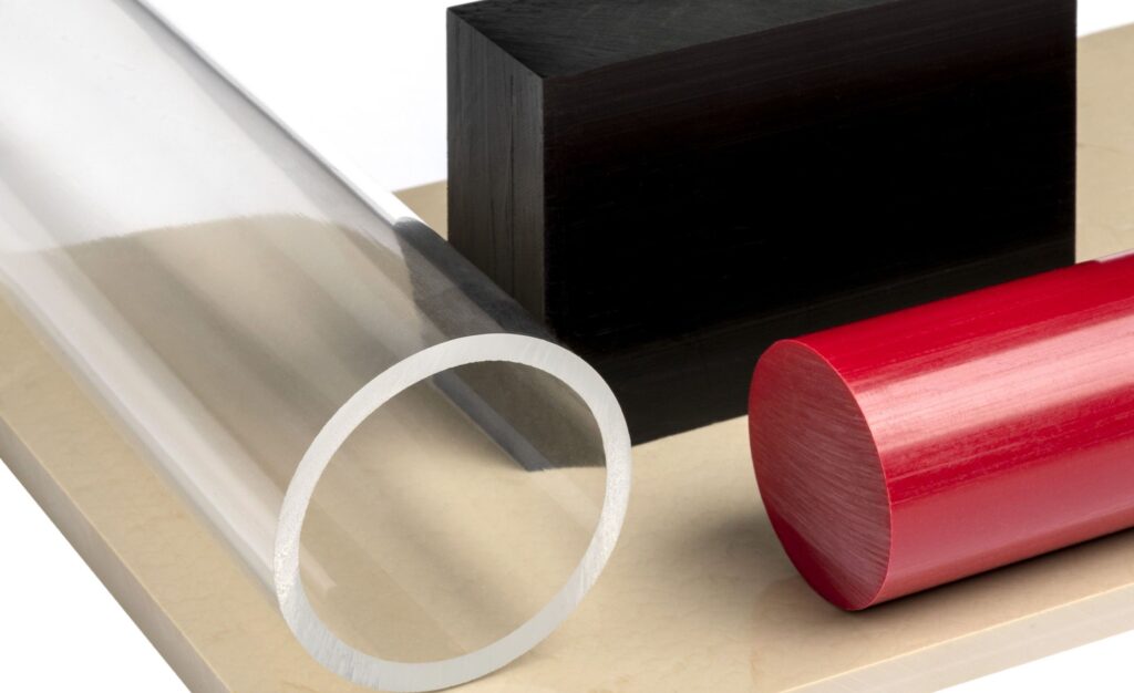 Diverse soorten kunststof